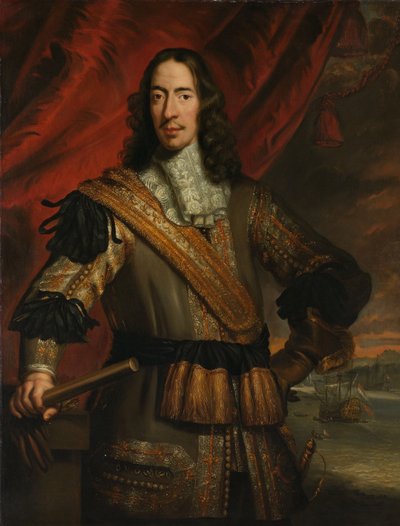 Portret van Cornelis de Witt door Jan de Baen